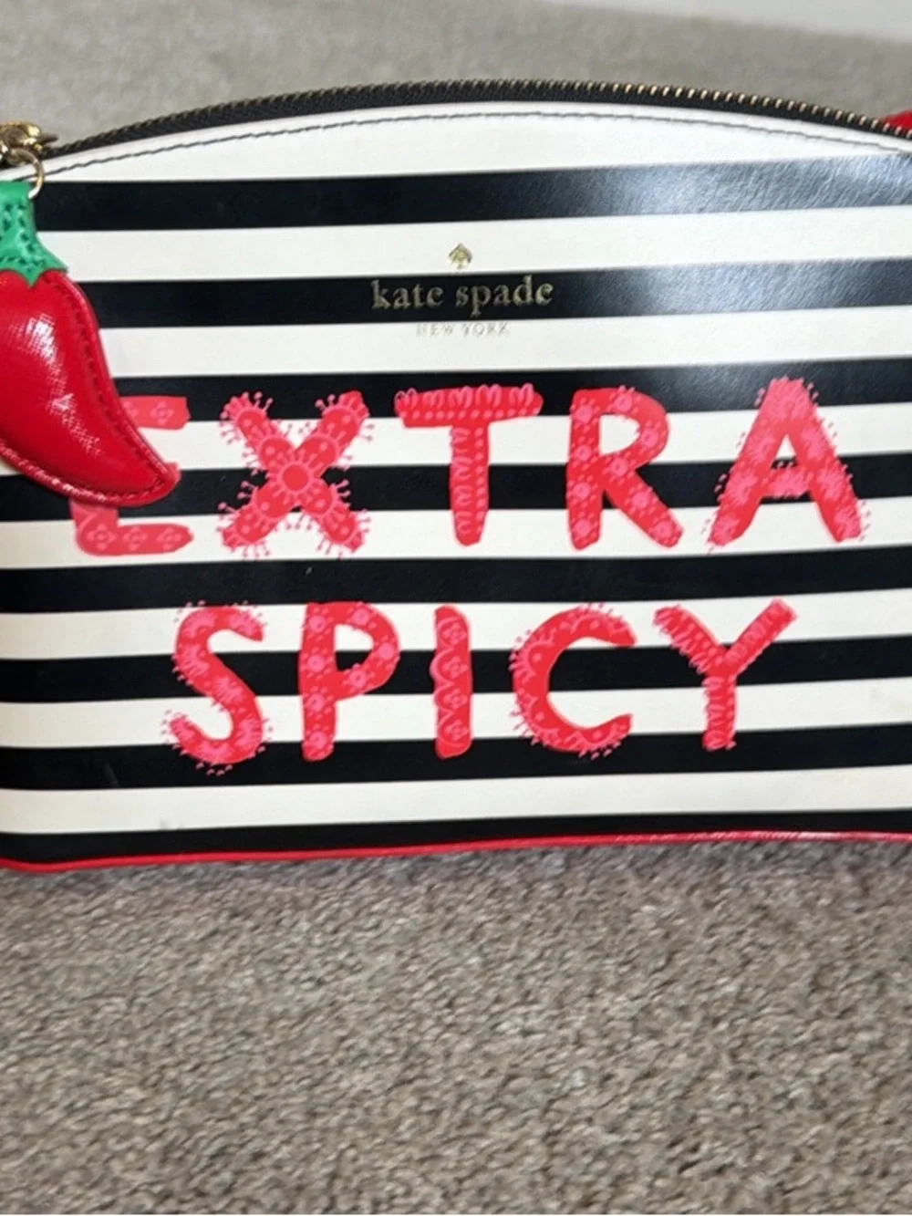 Kate Spade EXTRA SPICY chili pepper crossbody